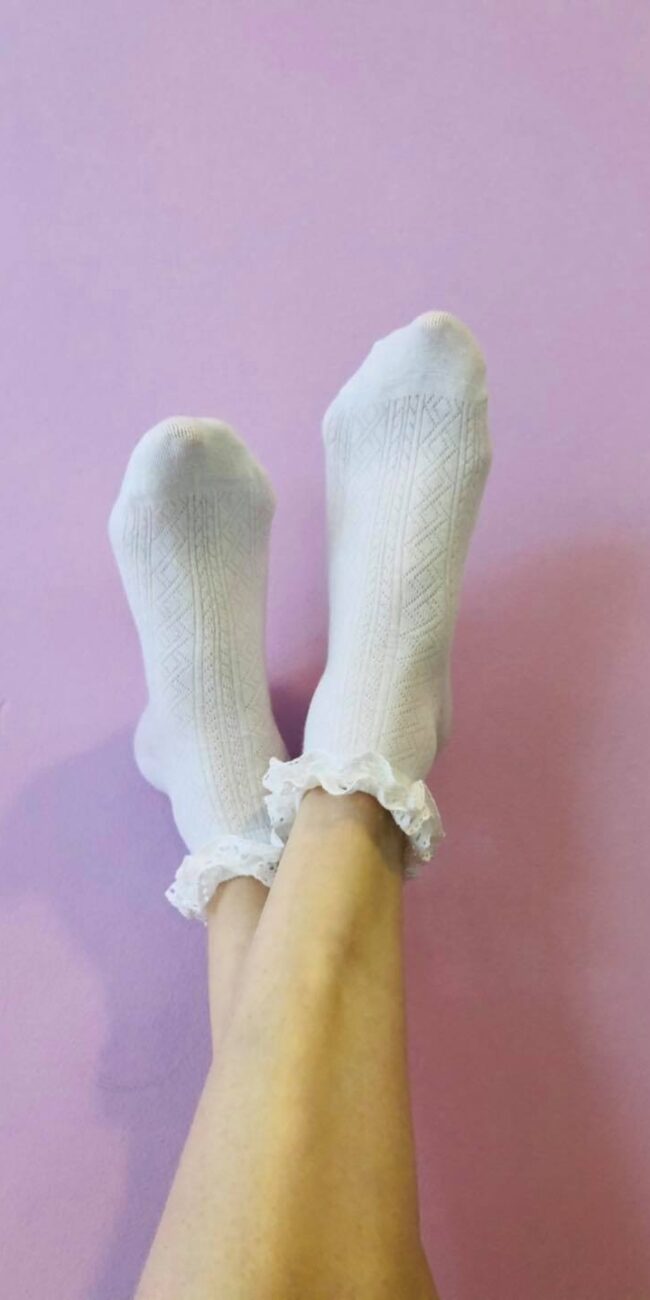 sokken met kant